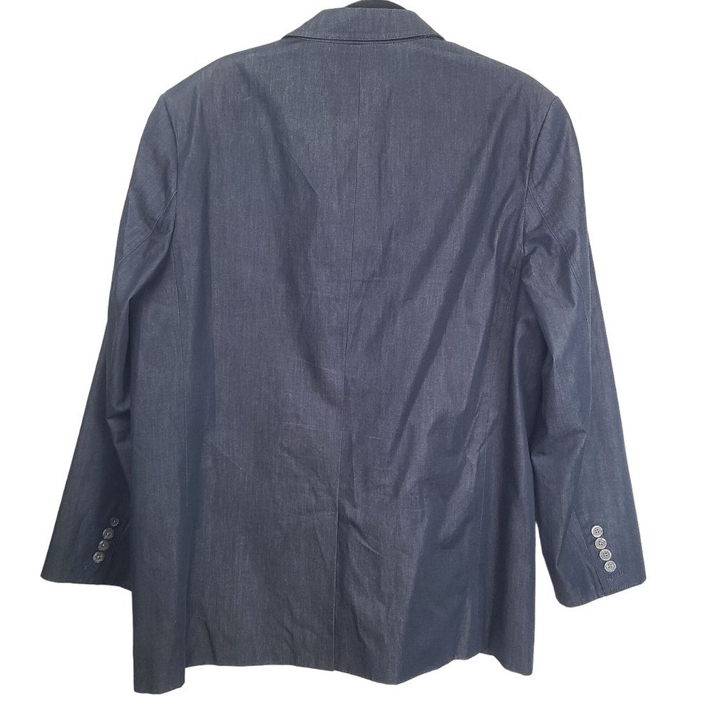 Structure Collection Mens Gray 2-Button Slim Fit … - image 7